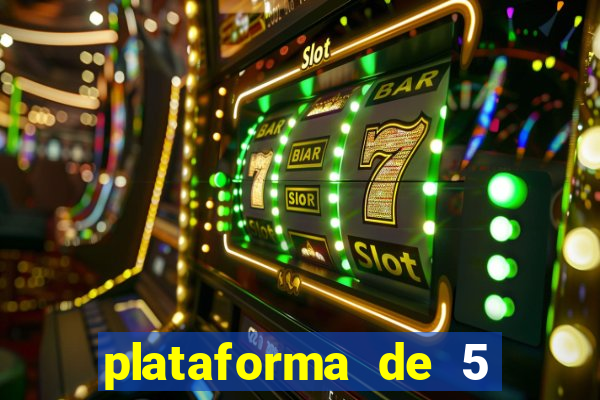 plataforma de 5 reais tigre