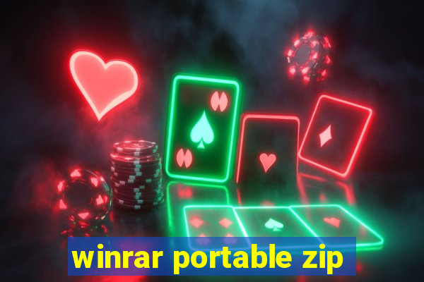 winrar portable zip