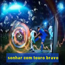 sonhar com touro bravo