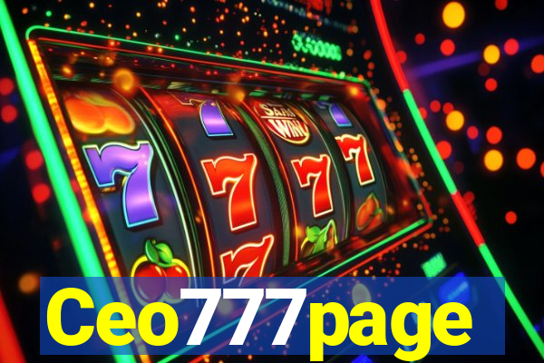 Ceo777page