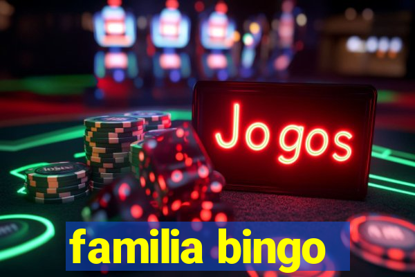 familia bingo