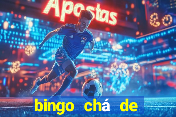 bingo chá de bebê excel