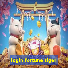 login fortune tiger