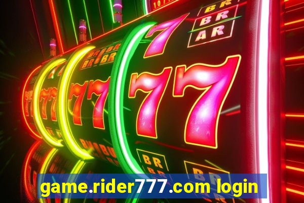 game.rider777.com login