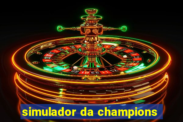 simulador da champions