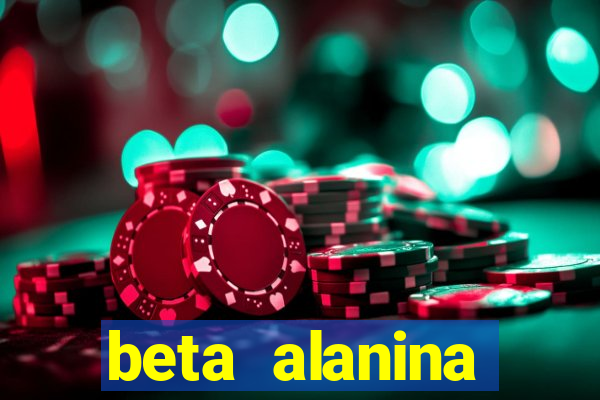 beta alanina aumenta a pressao