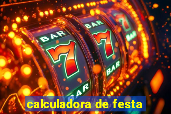 calculadora de festa